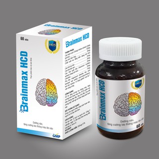 Thực phẩm chức năng bổ não, tăng cường tuần hoàn máu não Brainmax HCD