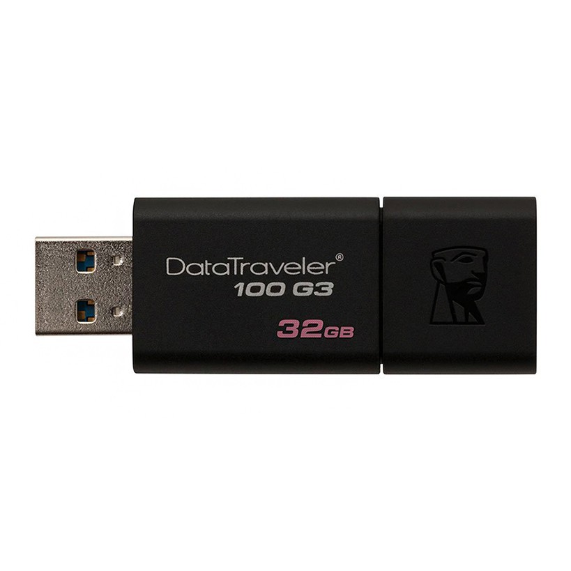 USB 3.0 Kingston 32GB 100G3 Đen - HAPOS
