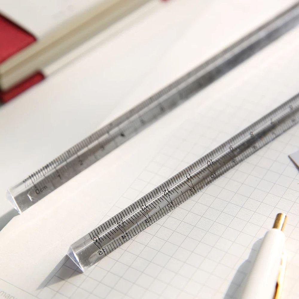 Thước Tam Giác AUGUSTINE Trong Suốt Dài 15cm
