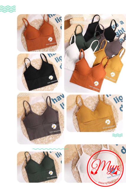 [BRA ĐA NĂNG] ÁO BRA GÂN TĂM HOA CÚC HOT HIT HỞ LƯNG QUYẾN RŨ | BigBuy360 - bigbuy360.vn