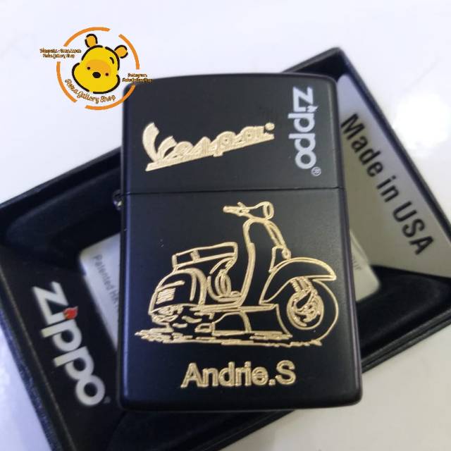 Zippo Mô Hình Xe Vespa Chất Lượng Cao