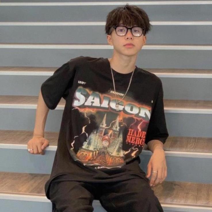 Áo Thun HADES SAIGON SPIRIT BLACK TEE Full Tag Hãng - DIONS STORE ! 2022 ! *
