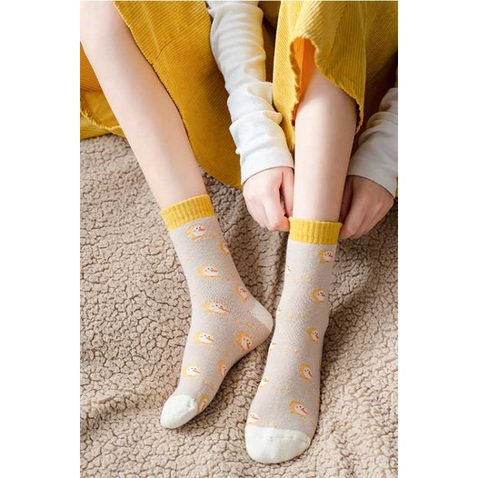 Tất cao cổ chú vịt vàng NOVSET Vớ cao cổ chú vịt cao cấp mẫu mới 2021 [ MÃ A804 ]