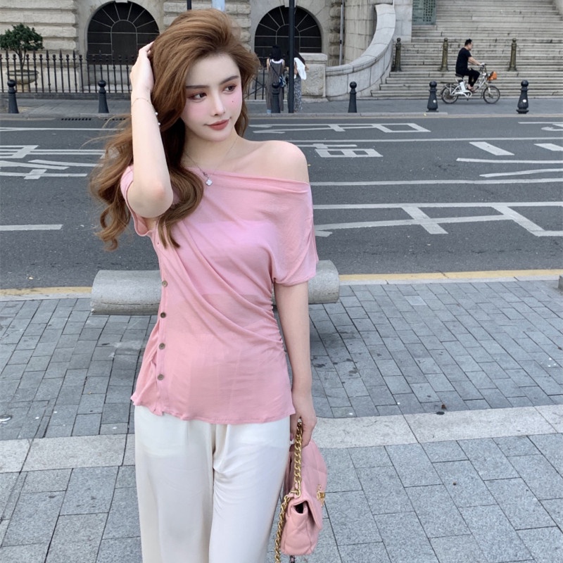 Áo Thun Nữ Lệch Vai Gợi Cảm Thời Trang Mùa Hè | BigBuy360 - bigbuy360.vn