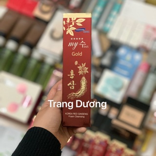 Sữa rửa mặt hồng sâm đỏ