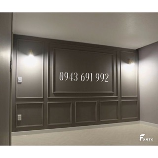 Phào chỉ nhựa xốp PU cao cấp kích thước 4cm dễ thi công các mẫu mới nhất 2020