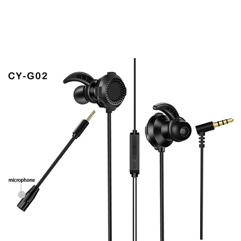 Tai Nghe Trùm Đầu Chơi Game Có Mic Jack Cắm 3.5mm Cho Điện Thoại Pc Pubg Xbox