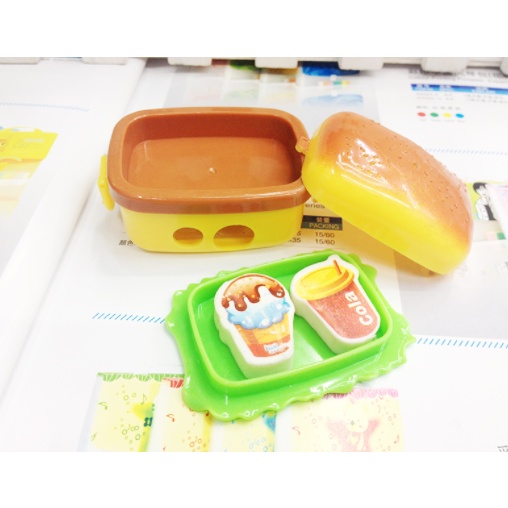 gọt bút chì bánh hamburger GB36 gọt viết chì cute dễ thương