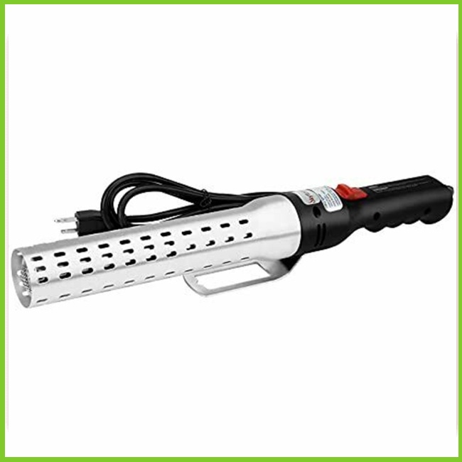 Bật Lửa Than Điện Tử 500l / Phút Tích Hợp Công Tắc Đèn An Toàn Đa Ứng Dụng