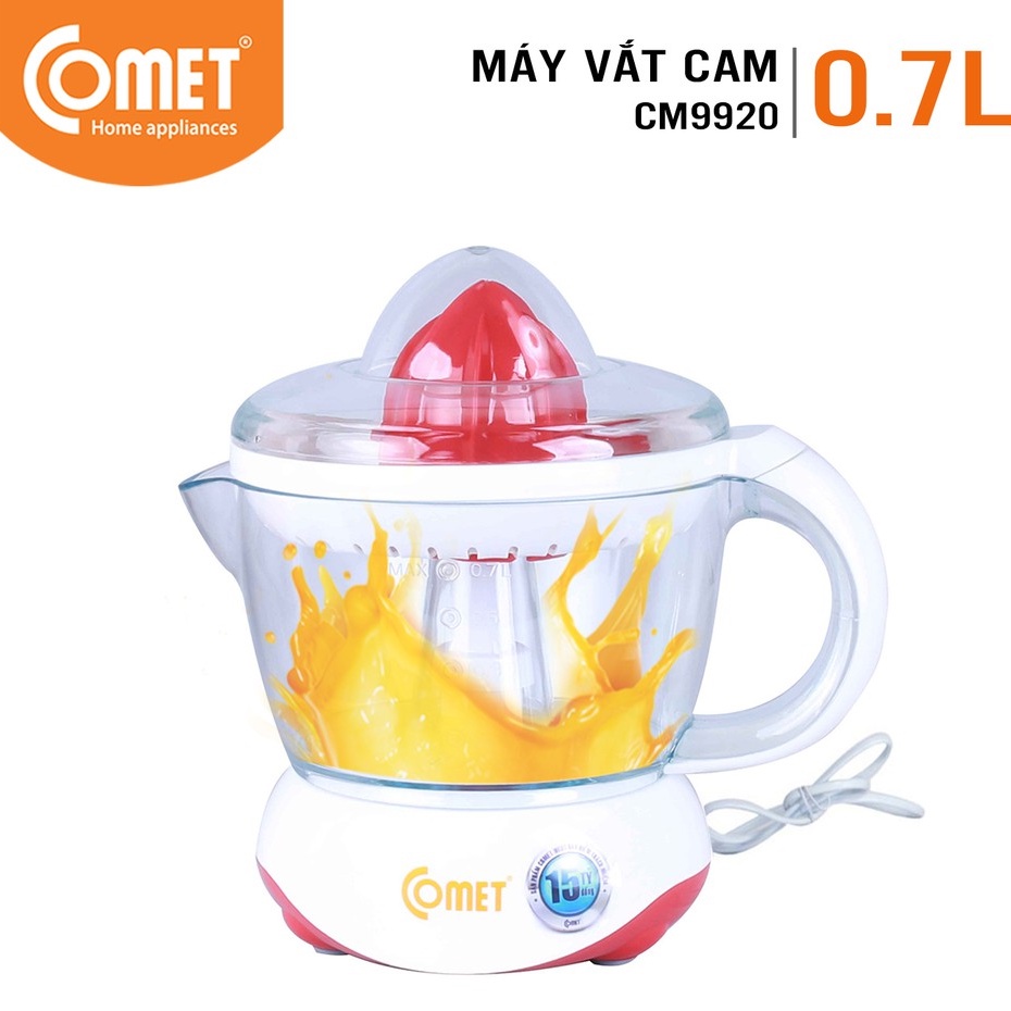 [Mã ELHAFEB giảm 5% đơn 300K] Máy vắt cam 700ml COMET - CM9920