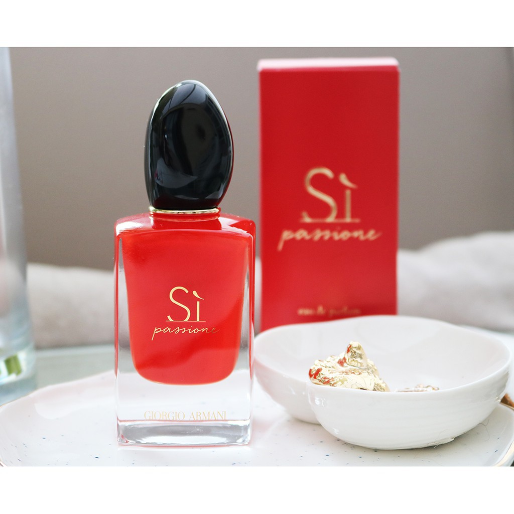 Nước hoa Nữ Giorgio Armani Sì Passione - Sì đỏ hàng Pháp