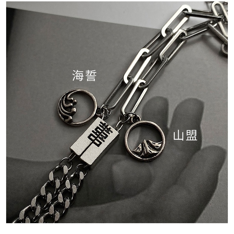 Pledge of eternal Vòng Tay Cặp Đôi Phong Cách Hàn Quốc Cổ Điển Cá Tính