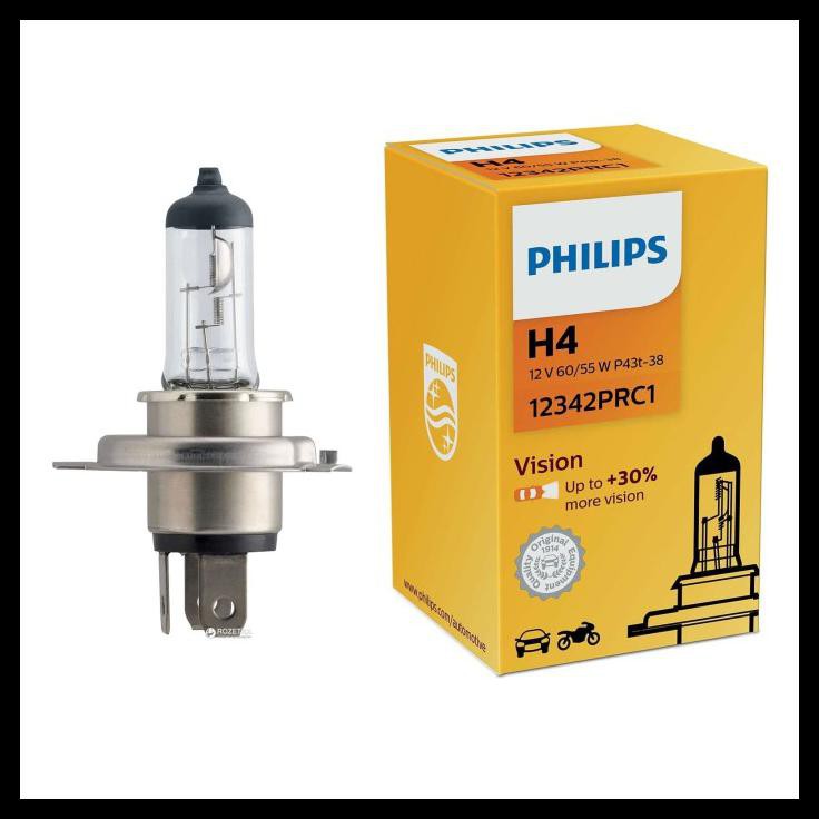 Bóng Đèn Halogen Philips H4 12v 60 / 55w - Std 12342prc1 Chất Lượng Cao