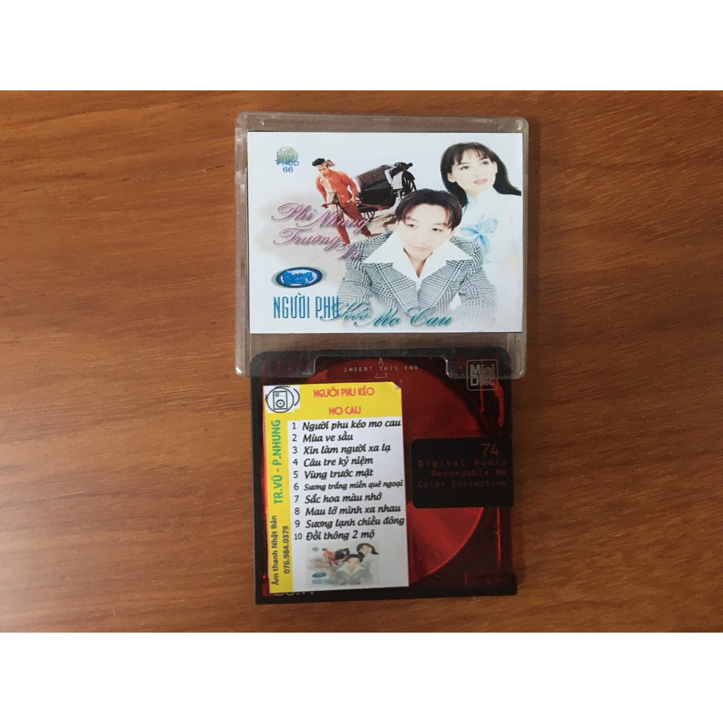 4 MD Mini Disc nhạc tuyển chọn