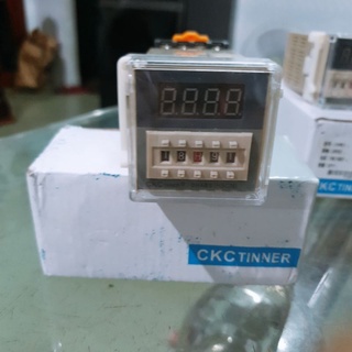 Rơle thời gian CKC, timer thời gian CKC 12V/24V/220V/380V DH48S-2Z kèm đế