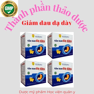 Bộ 4 hộp Cốm bình dạ dày Học viện quân y giúp giảm đau viêm loét dạ dày (hạn mới)
