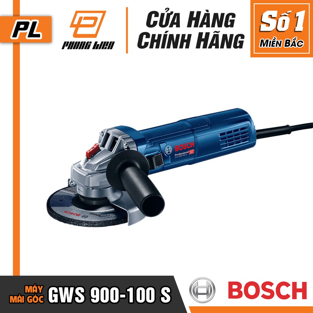 Máy Mài Góc Bosch GWS 900-100 S (100MM-900W) - Có Điều Tốc - Hàng Chính Hãng