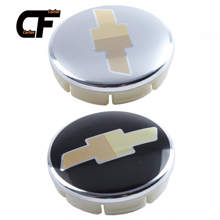 1 Chiếc Chevrolet  Logo chụp mâm, ốp lazang bánh xe ô tô Chevrolet đường kính 63mm Hubcaps.