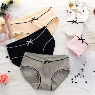 Quần lót đẹp thun gân đính nơ siêu đẹp (Siêu hot)