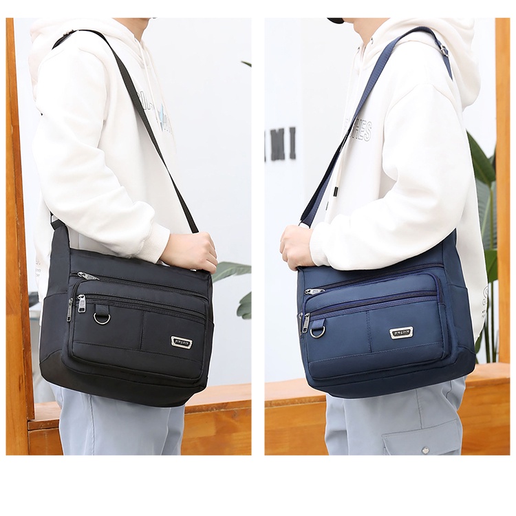 Túi Đeo Chéo Chống Thấm Nước Thời Trang Cá Tính Cho Nam