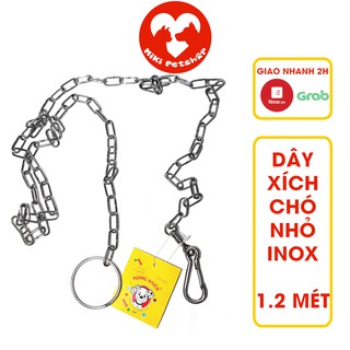 Dây Xích Chó Bằng Inox Nhẹ Bền - Miki Petshop
