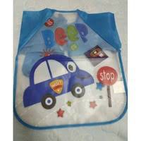 Áo yếm ăn dặm có tay chống thấm cho bé