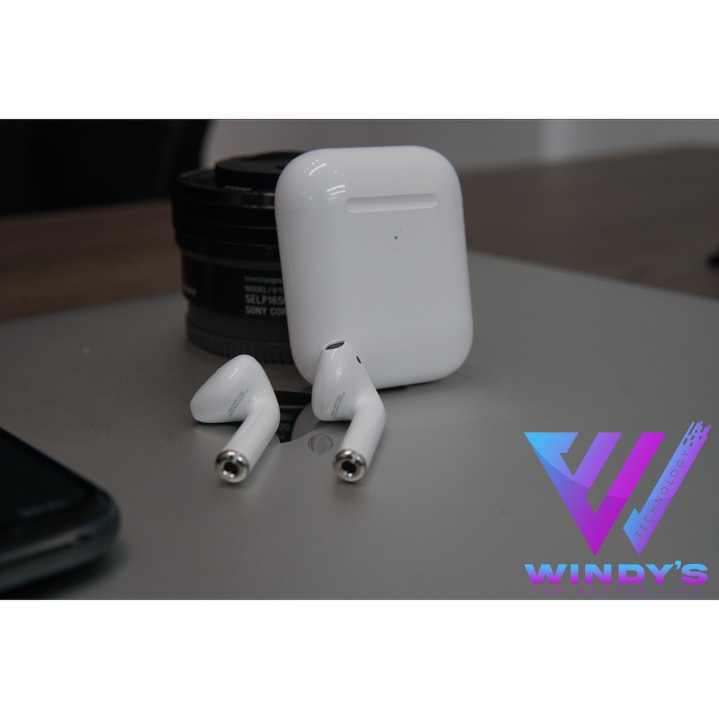 Tai Nghe Bluetooth Airpods 2🔥FREESHIP[PICO0209] & ĐỔI 1:1🔥  Đổi tên Định Vị Dùng Cả IOS & Android, CẢM BIẾN ĐA ĐIỂM.