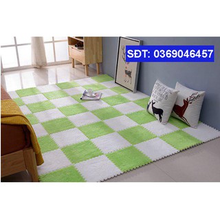 SÉT 24 tấm- Thảm Lông xốp Hàn Quốc