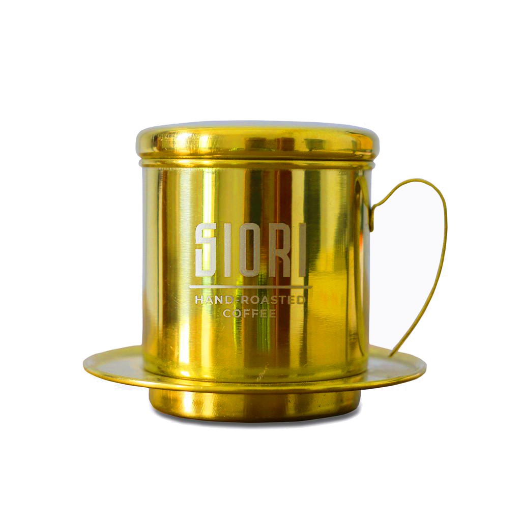 CÀ PHÊ PHA PHIN _ CÀ PHÊ CAO CẤP MOKA PREMIUM CẦU ĐẤT + 1 PHIN INOX MẠ VÀNG SANG TRỌNG _ ĐẶC SẢN CẦU ĐẤT, ĐÀ LẠT | BigBuy360 - bigbuy360.vn