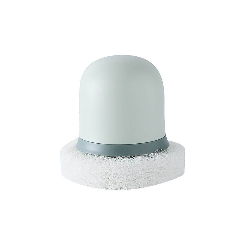 Miếng Bọt Biển Rửa Chén Có Tay Cầm Màu Trơn Không Làm Tổn Thương Tay Đa Ứng Dụng