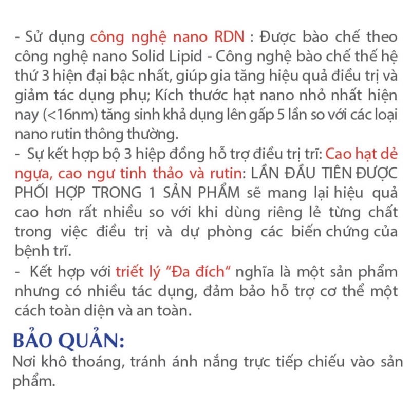 ANTRI GOLD BIGFAM - Viên Uống Ngừa Trĩ, Nhuận Tràng, Bảo Vệ Thành Mạch Hộp 30 Viên