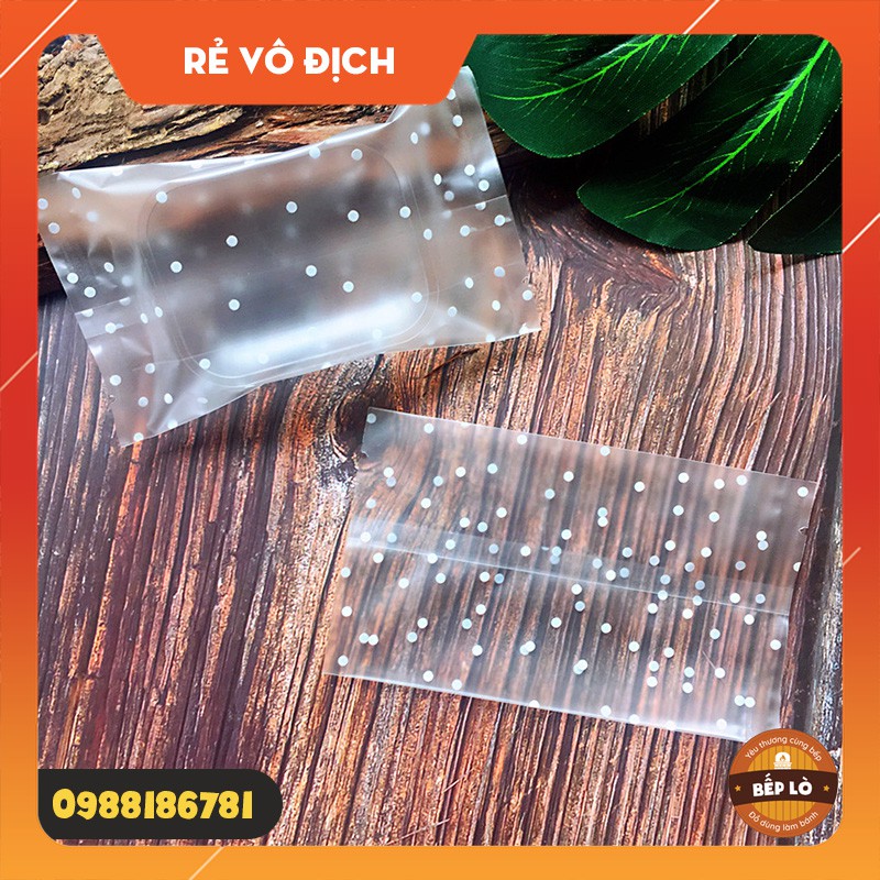 Túi Bánh Dứa Túi Bánh Gạo Túi Thanh Gạo Lứt Kẹo mút 7 * 12cm ĐỦ KIỂU SÁNG SANG TRỌNG DỄ THƯƠNG - set 100 túi