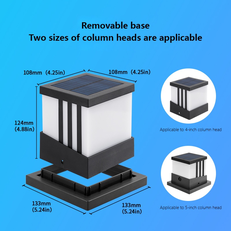 Đèn Pha LED Năng Lượng Mặt Trời Chống Thấm Nước 3 Màu Trang Trí Sân Vườn