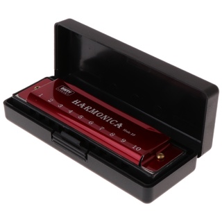 Kèn harmonica 10 phím có hợp đựng độc đáo