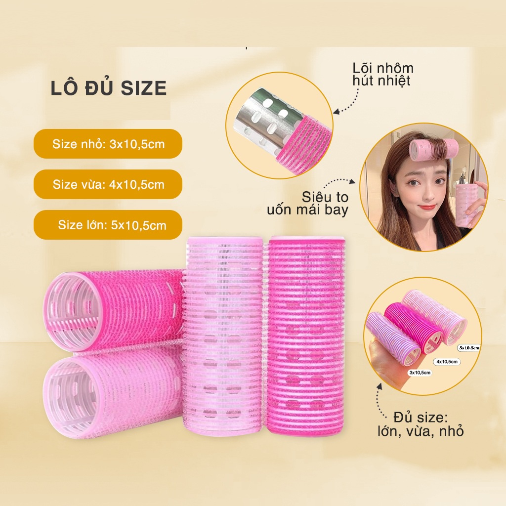 Lô cuốn dính lõi nhuôm dài 105mm ( 1 cái )