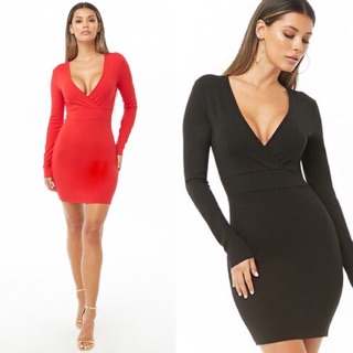 Đầm ôm tay dài F21 vnxk xịn