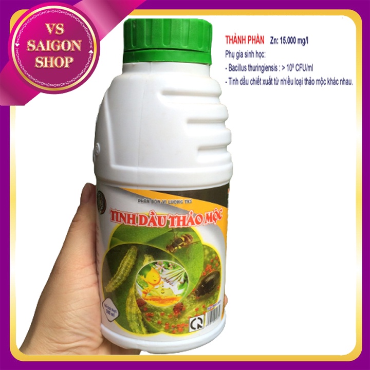 TINH DẦU THẢO MỘC: Xua Đuổi Côn Trùng, Phòng Trừ Sâu Bệnh
