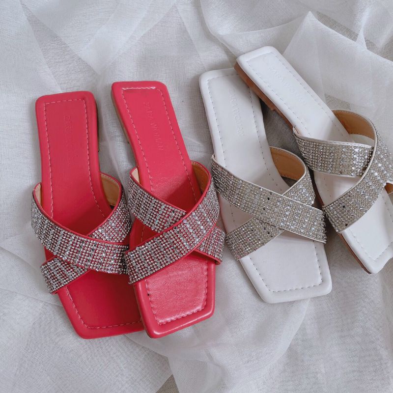 Dép đá 2quai chéo QCCC