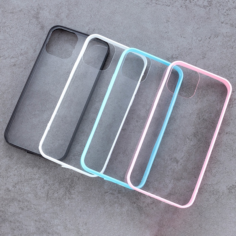 Ốp Lưng iPhone Trong Suốt Viền Màu Vintage 6/6plus/6s/6splus/7/7plus/8/8plus/x/xr/xs/11/12/pro/max/plus/promax