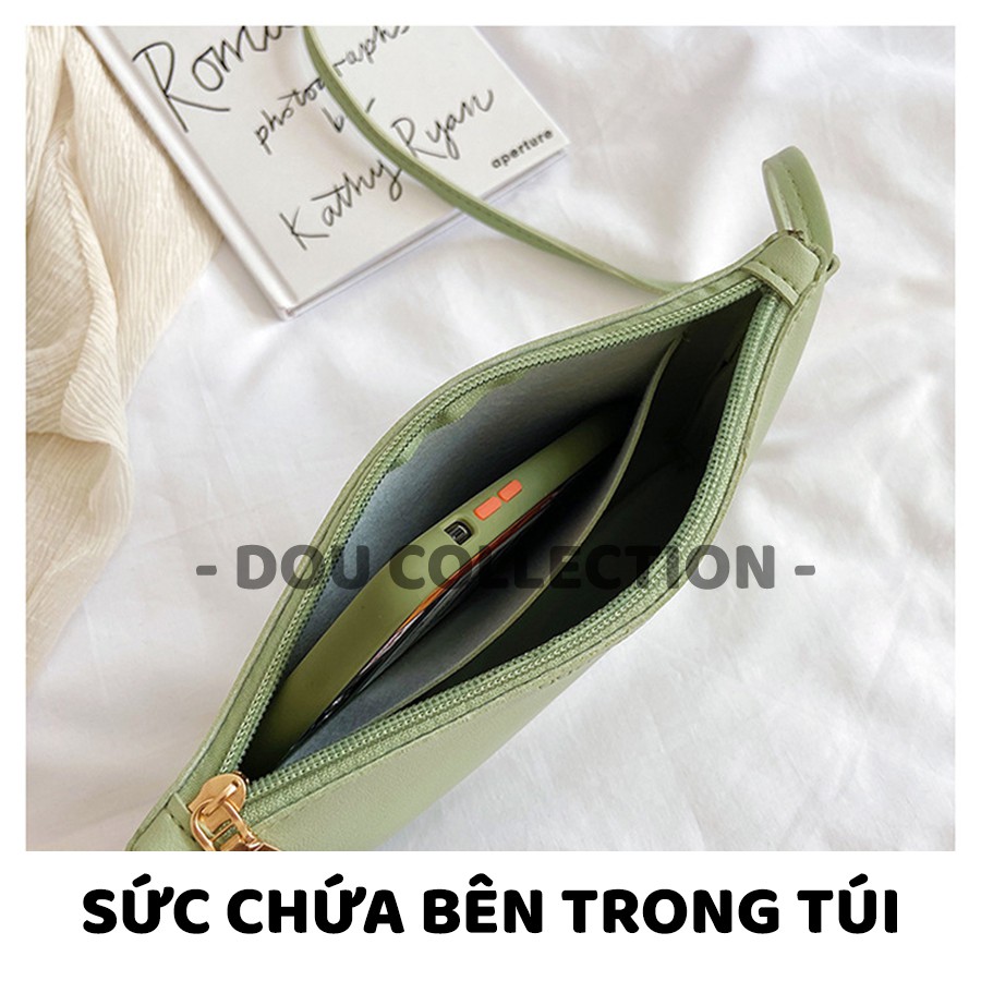 [Nowship2h] Túi Xách Đeo Chéo Nữ Đẹp Đựng Ví Điện Thoại Phong Cách Hàn Quốc - DUO NING - XT018