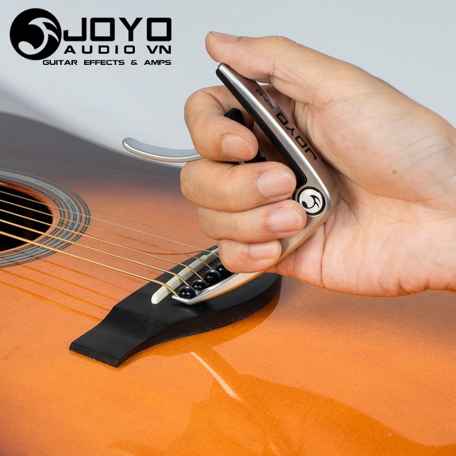 Capo Guitar Cao Cấp [ TẶNG PICK Alice ] Acoustic 2 chức năng JOYO JCP-03