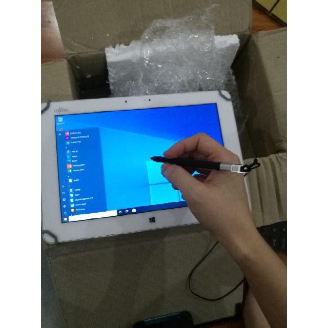 Laptop 2 trong 1 FUJITSU Q584/H màn hình cảm ứng 4GB 64GB chip Intel 4 nhân mạnh mẽ - Likenew 99% nguyên zin máy Nhật | BigBuy360 - bigbuy360.vn