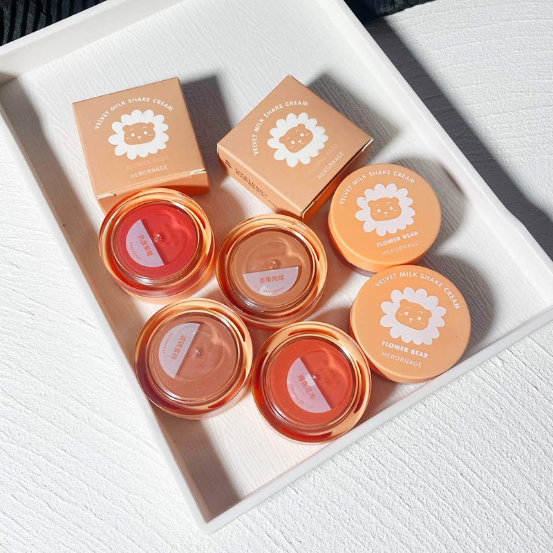 Phấn Má Hồng Đơn Sắc Tự Nhiên Có Thể Sử Dụng Làm Phấn Mắt My HERORANGE bear