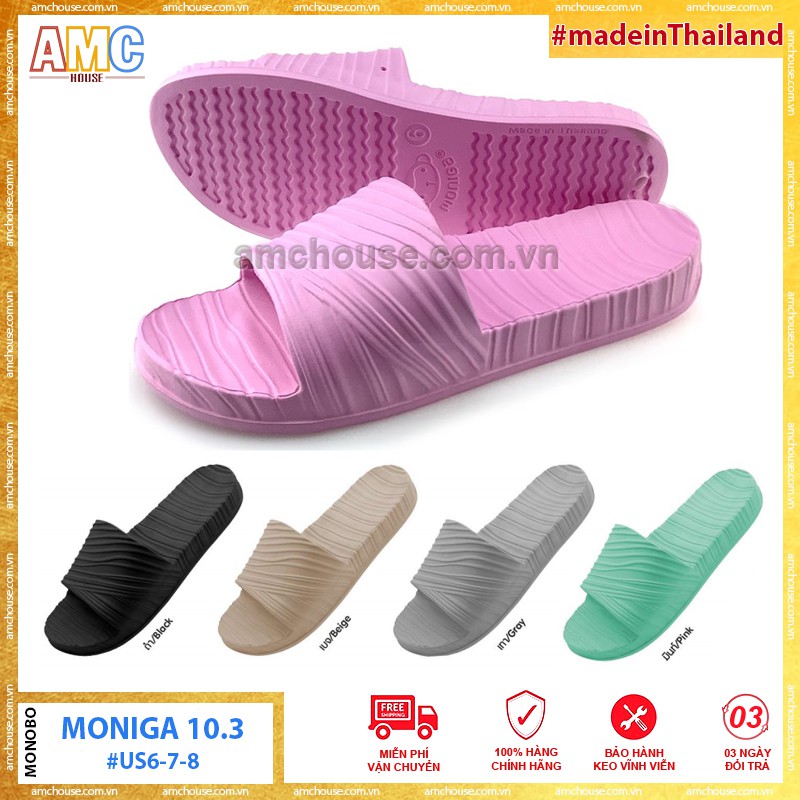 Dép Thái Lan đúc gợn sóng nữ MONOBO - MONIGA 10.3