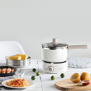 Nồi Lẩu Mini Đa Năng, Khay Hấp Đa Năng BEAR DRG-C12M2(1.2L) Và  DRG-B25Z1(2.5L) - BẢO HÀNH 12 THÁNG
