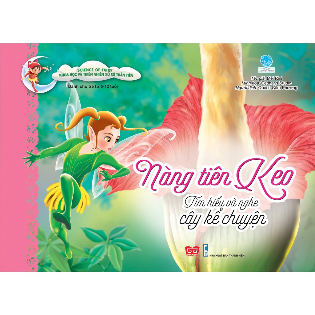 Sách - Science of Fairy - Nàng tiên keo - Tìm hiểu và nghe cây kể chuyện