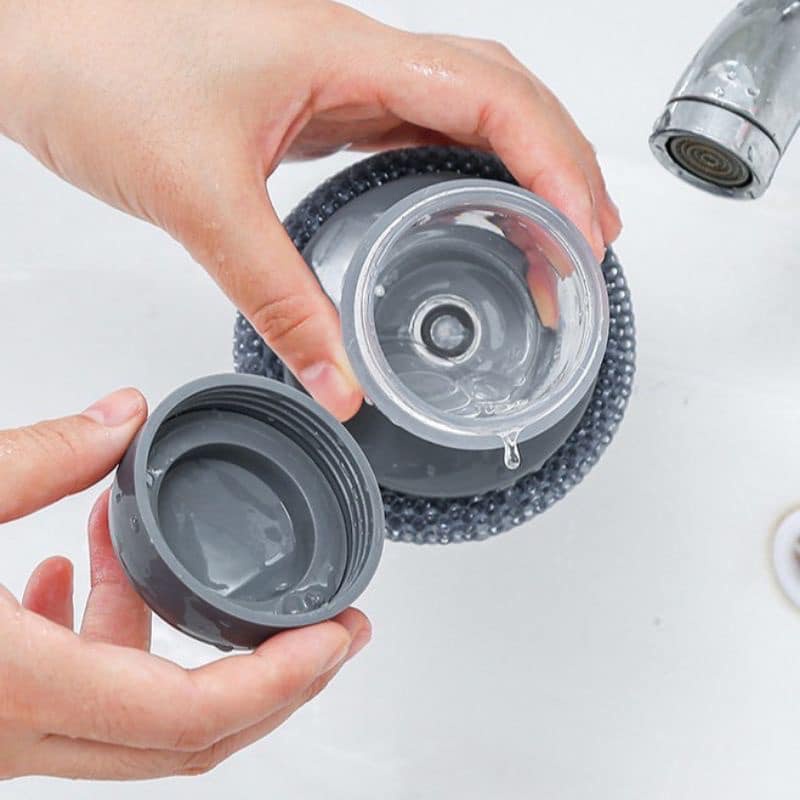 Dụng Cụ cọ xoong có tay cầm thông minh