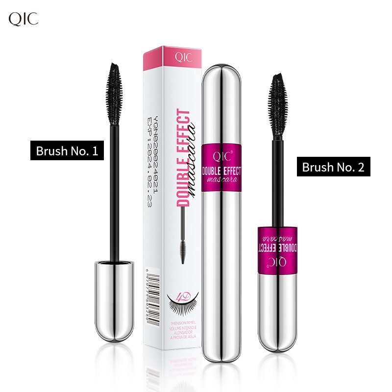 Mascara QIC Sợi Lụa 4D Chuốt Mi Dài Dày Chống Nước 9g