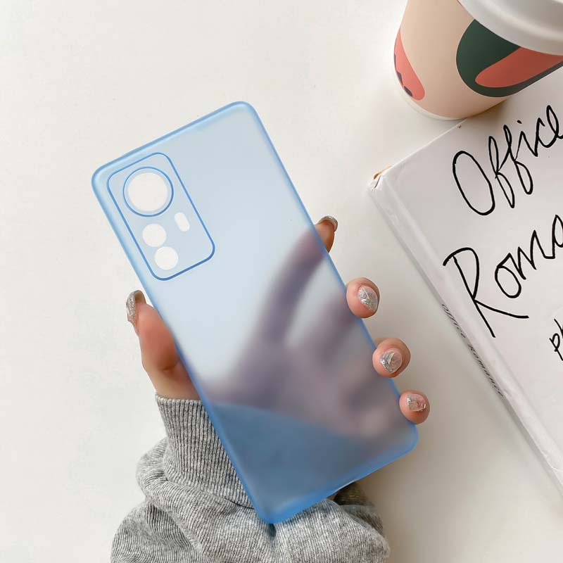 Ốp Điện Thoại PC Nhám Siêu Mỏng Đơn Giản Chống Dấu Vân Tay Cho Xiaomi Mi 12 12X Pro