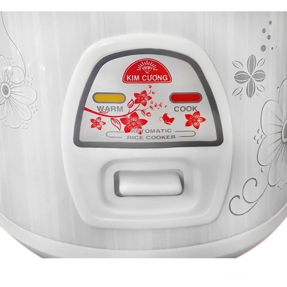 KC 0.6L - NỒI CƠM ĐIỆN MINI KIM CƯƠNG 0.6L  BẢO HÀNH CHÍNH HÃNG 12 THÁNG